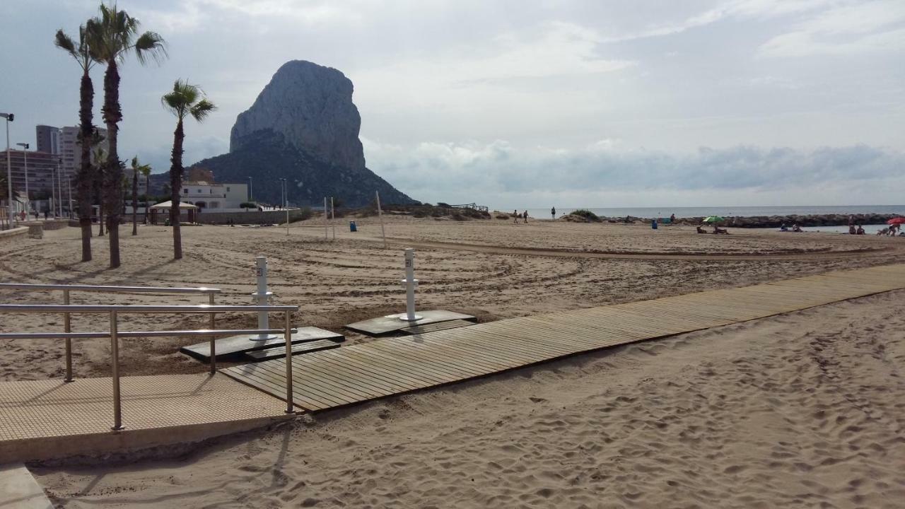 Apart. En Calpe A 150M. De La Playa Kültér fotó